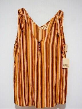 SUMMER SALE! NEW a.n.a. Striped Blouse - NWT
